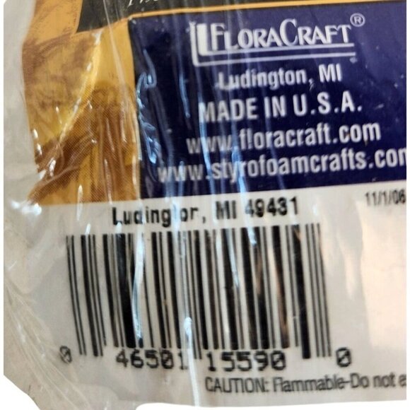 Large 6" Styrofoam Craft Ball By FloraCraft Lightweight & Durable White Foam For - Picture 5 of 7